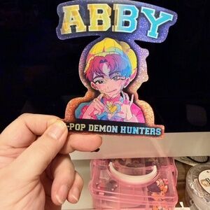 K-pop demon hunters Saja Boys 3D moving sticker / decal